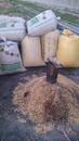 簡易製作碳化稻穀